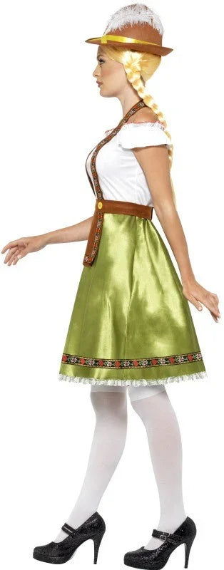 Disfraz de Tirolesa Oktoberfest Verde para Mujer Tiroleses Oktoberfest Smiffys