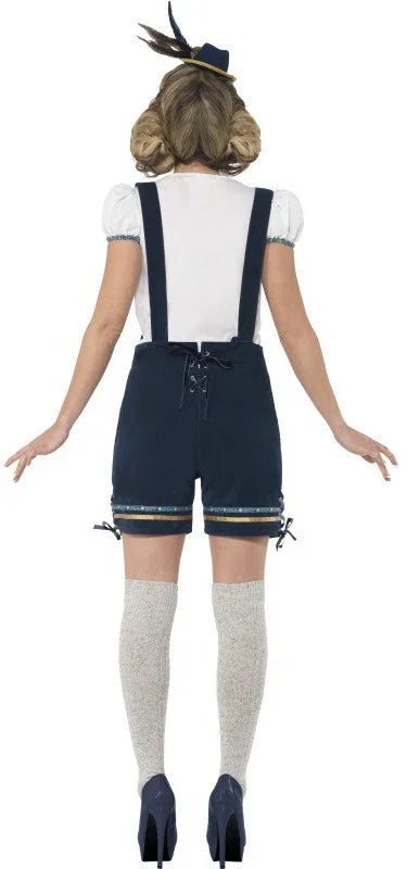 Disfraz de Bávara con Pantalón Premium para Mujer Tiroleses Oktoberfest Smiffys