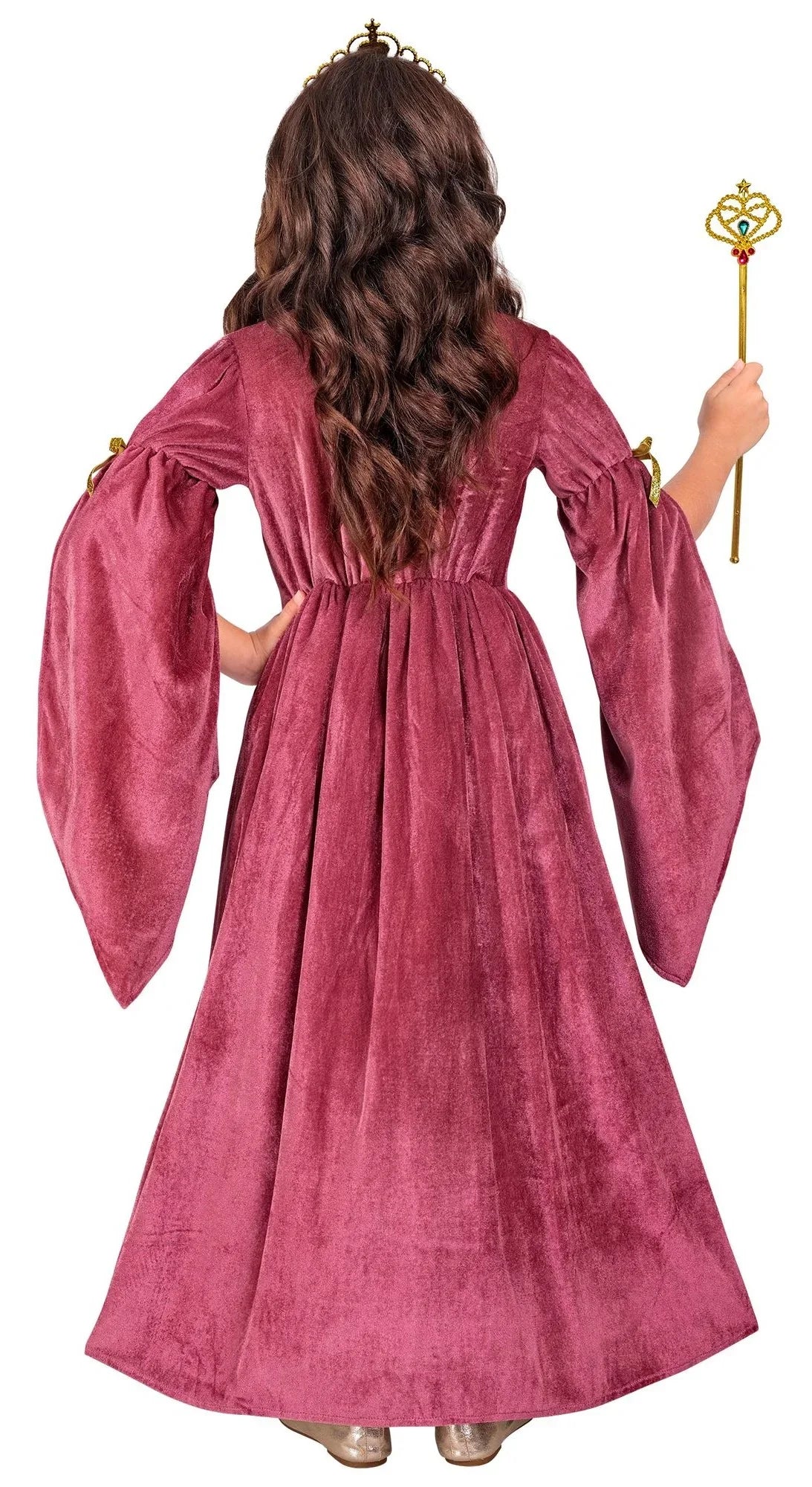 Disfraz de Princesa Medieval Rosa para Niña Princesas y Damas Medievales Widmann