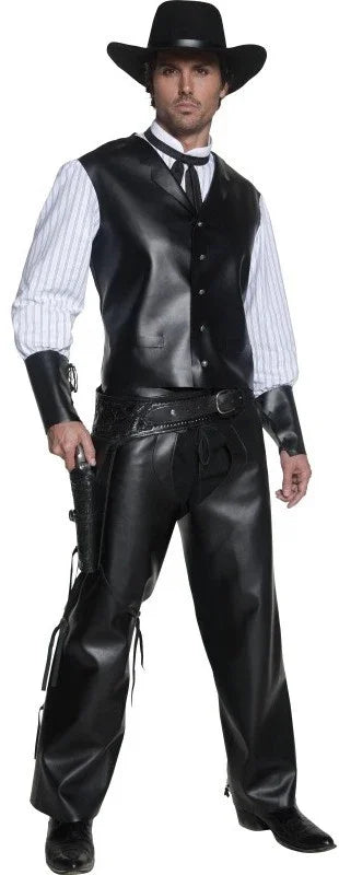 Disfraz de Forajido del Oeste para Hombre Vaquero Smiffys