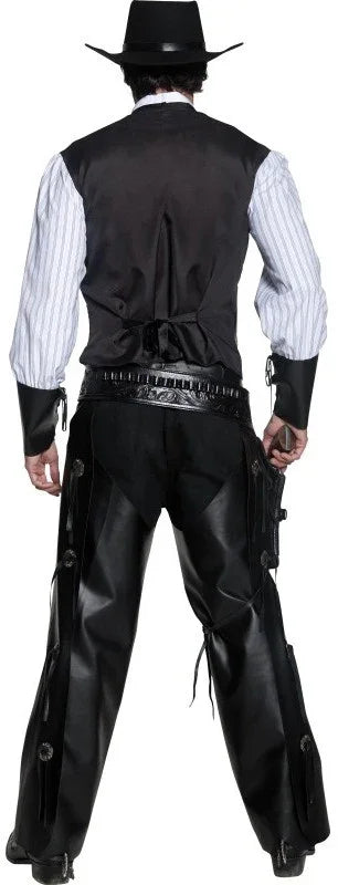 Disfraz de Forajido del Oeste para Hombre Vaquero Smiffys