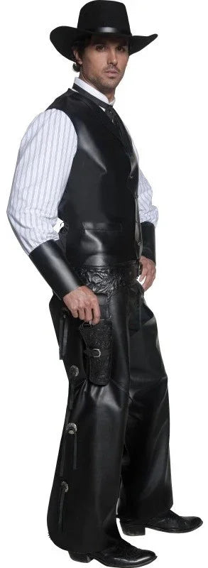 Disfraz de Forajido del Oeste para Hombre Vaquero Smiffys