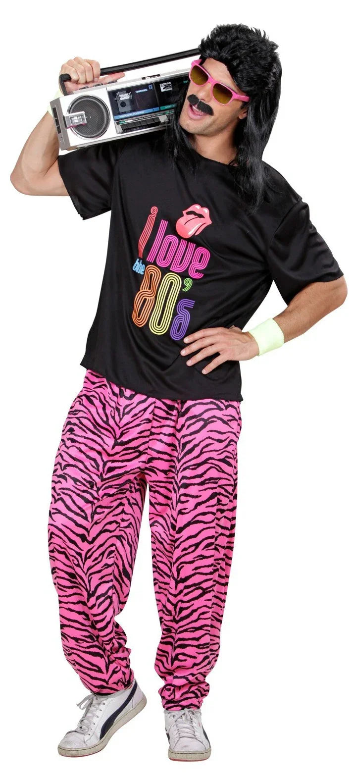 Disfraz de Hombre años 80s Adultos Widmann