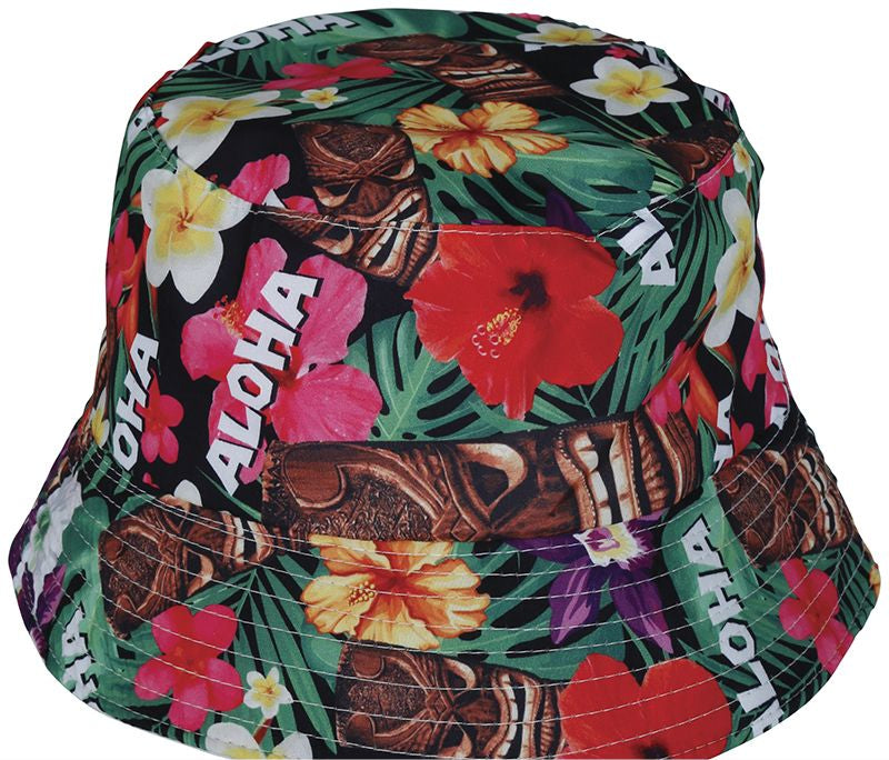 Cappello con stampa hawaiana "Aloha" per Adulto