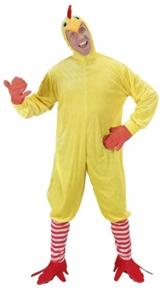 Disfraz de Pollo Amarillo Adultos Widmann