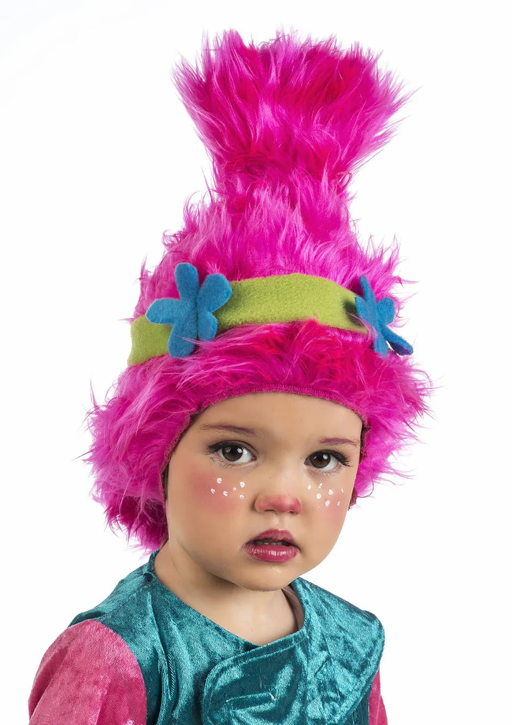 Peluca Rosa de Troll Poppy para Niña Pelucas Limit Sport