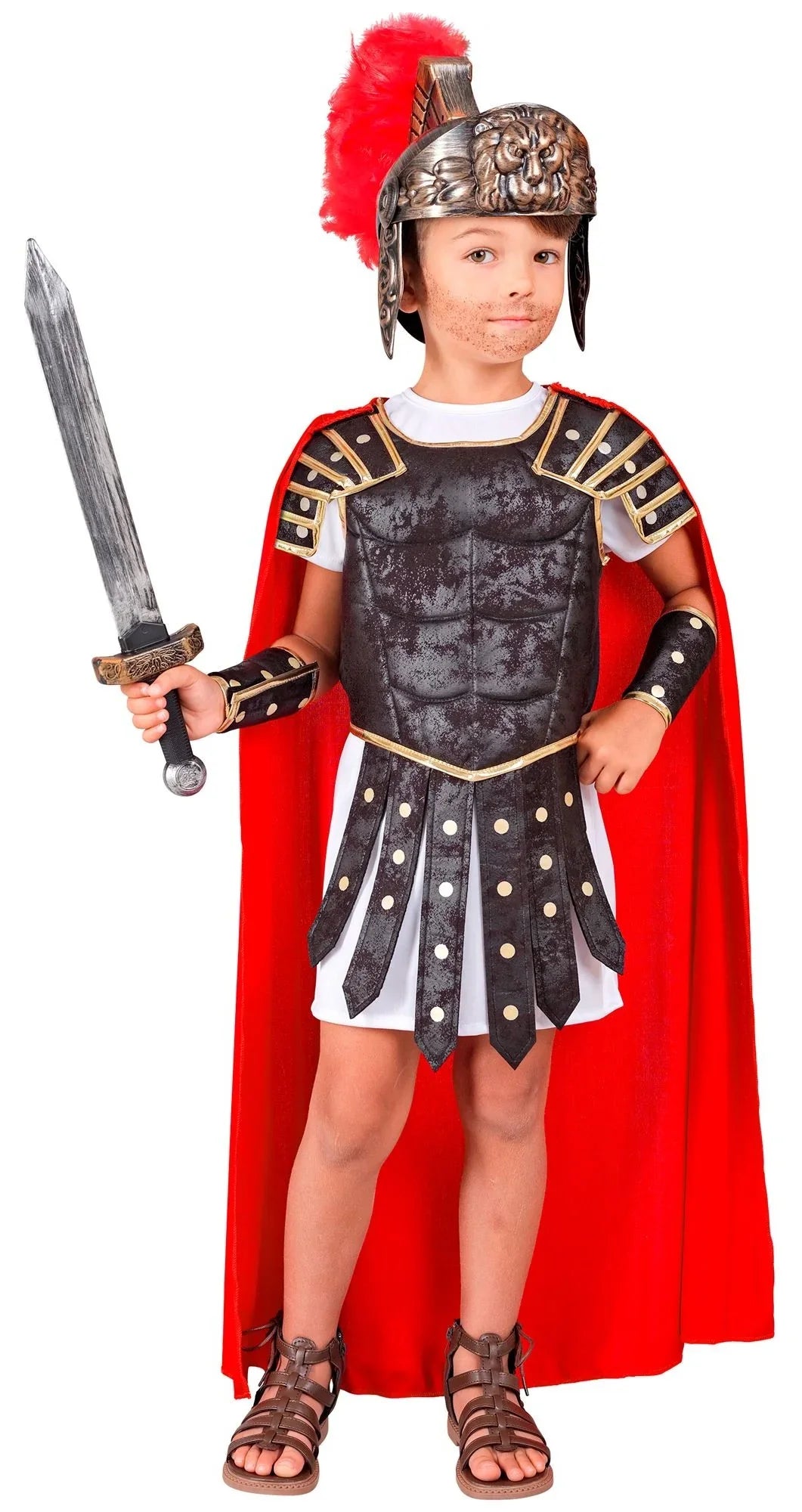 Disfraz de Centurión Romano con Armadura para Niño Soldados Romanos Widmann