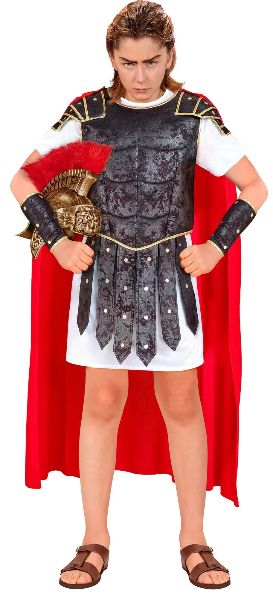 Disfraz de Centurión Romano con Armadura para Niño Soldados Romanos Widmann