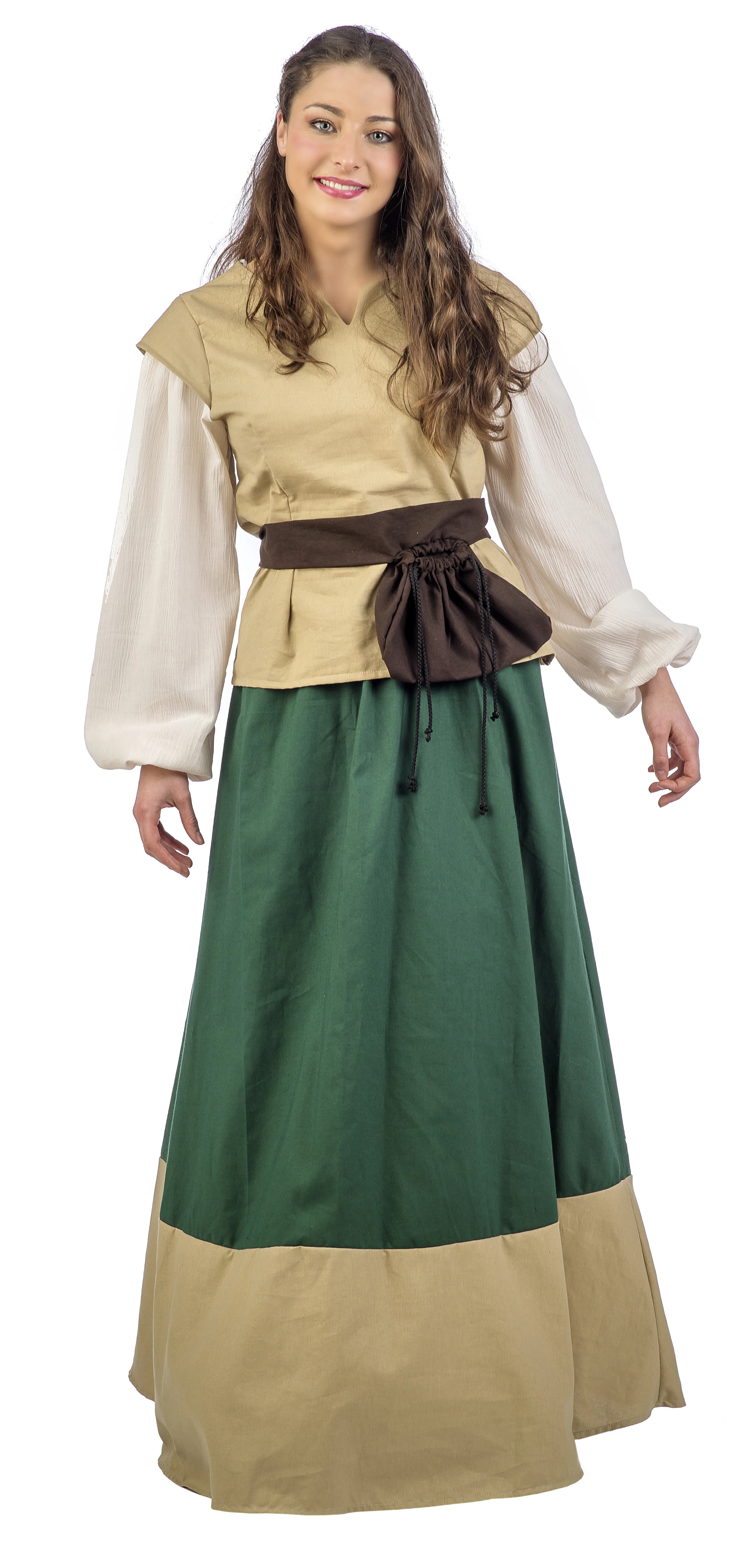 Vestido de Campesina Medieval Verde Medieval Limit Sport