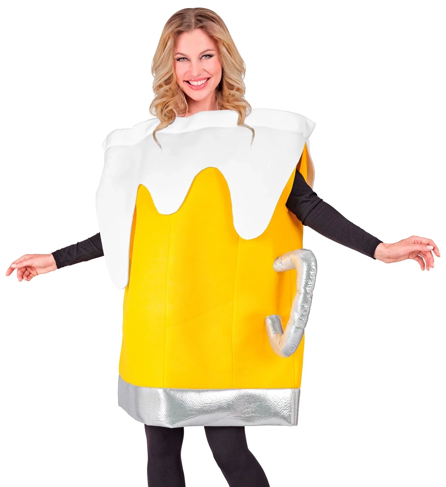 Disfraz de Jarra de Cerveza Rubia para Adulto Cerveza Widmann