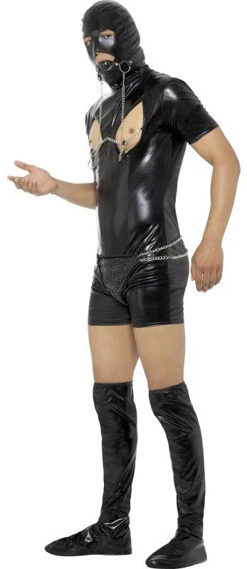 Disfraz de Sado Sumiso Corto para Hombre Despedidas Soltero/a Smiffys