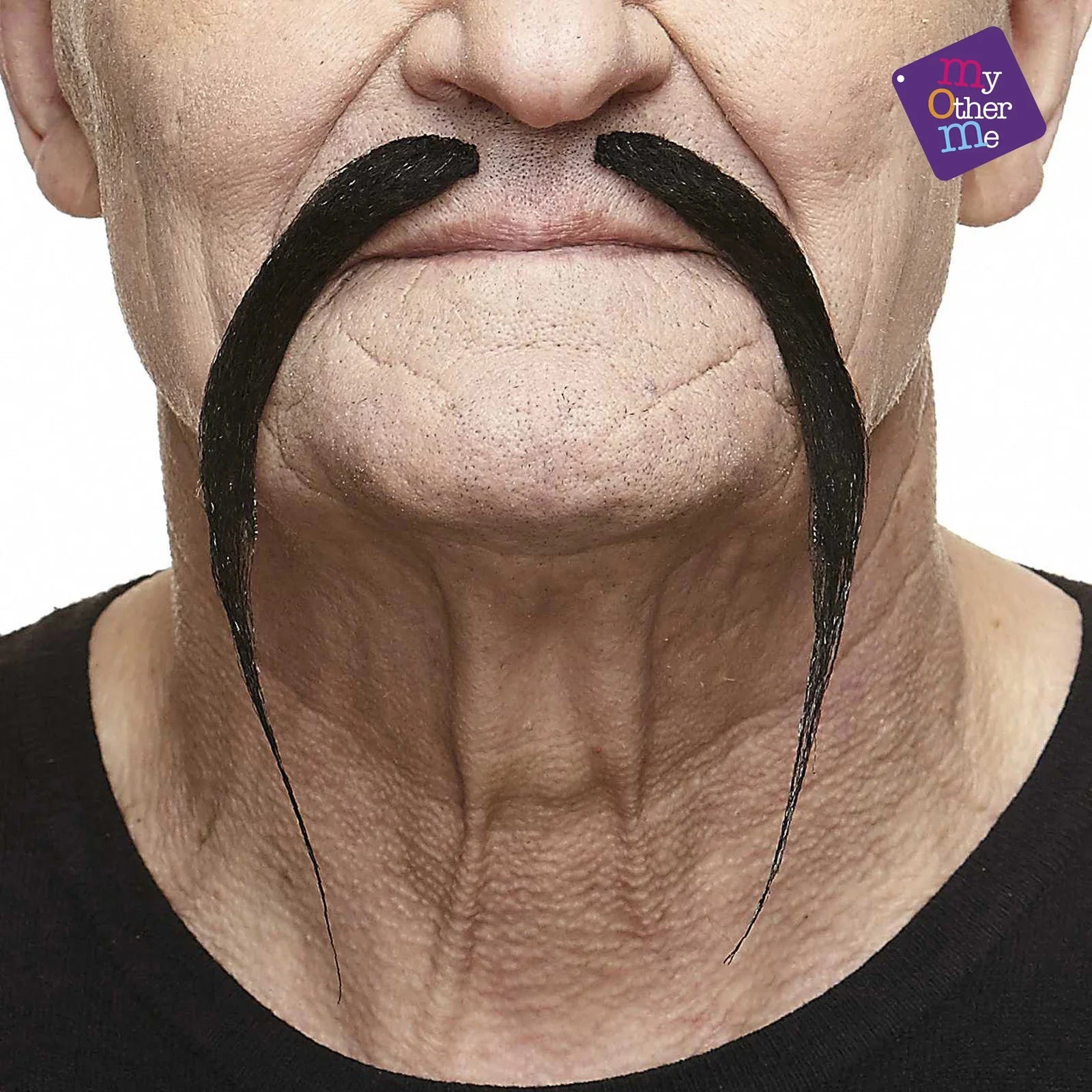 Bigote Moreno Fu Manchú Barbas y Bigotes Viving