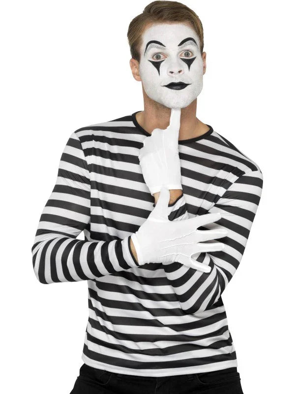 Camiseta de Rayas Negras y Blancas Chaquetas, Chalecos y Camisas EuroCarnavales