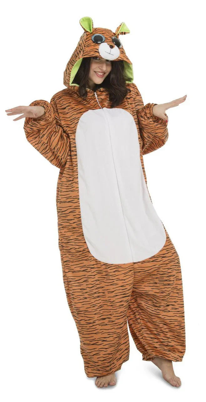 Disfraz de Tigre Ojazos Pijama para Adulto Tigre Viving