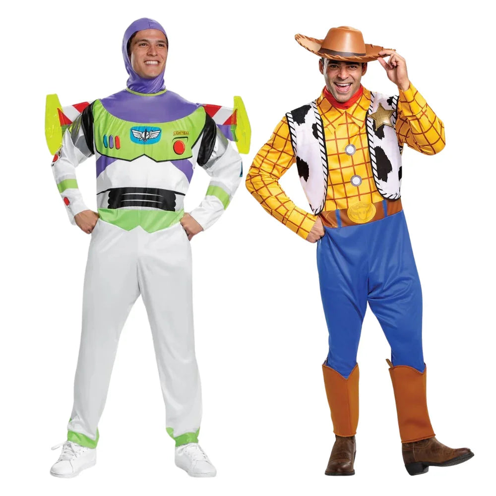 Disfraces en Pareja de Buzz Lightyear y Woody Toy Story Toy Story Disfraces Simon