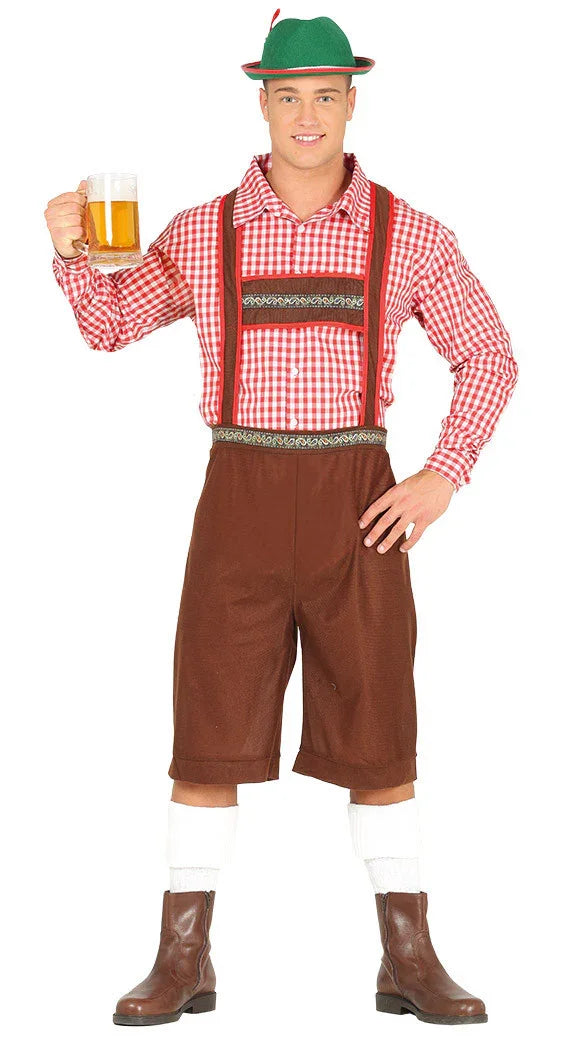 Disfraz de Cervecero Bávaro para Hombre Oktoberfest Guirca