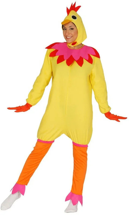 Disfraz de Gallina para Mujer Animales Guirca