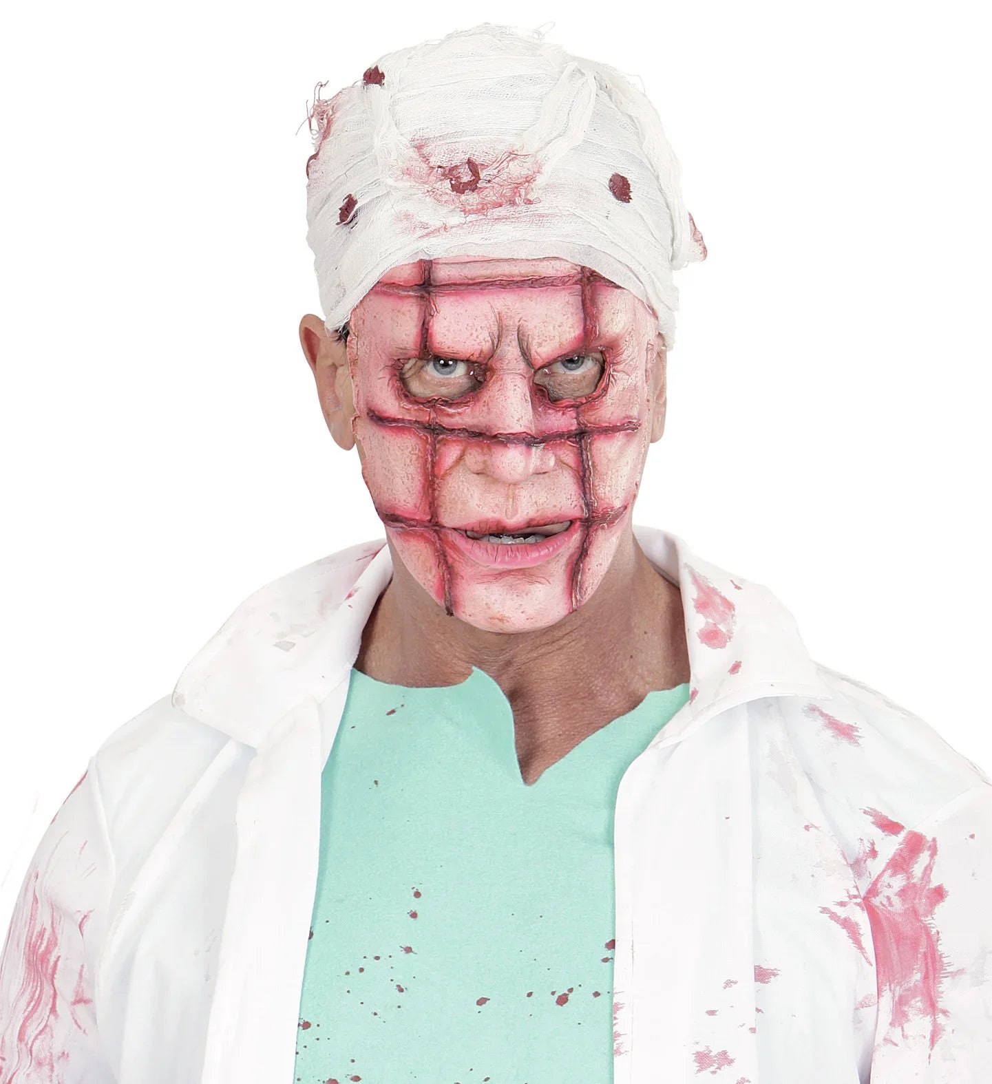 Máscara con Cicatrices Accesorios Halloween Widmann