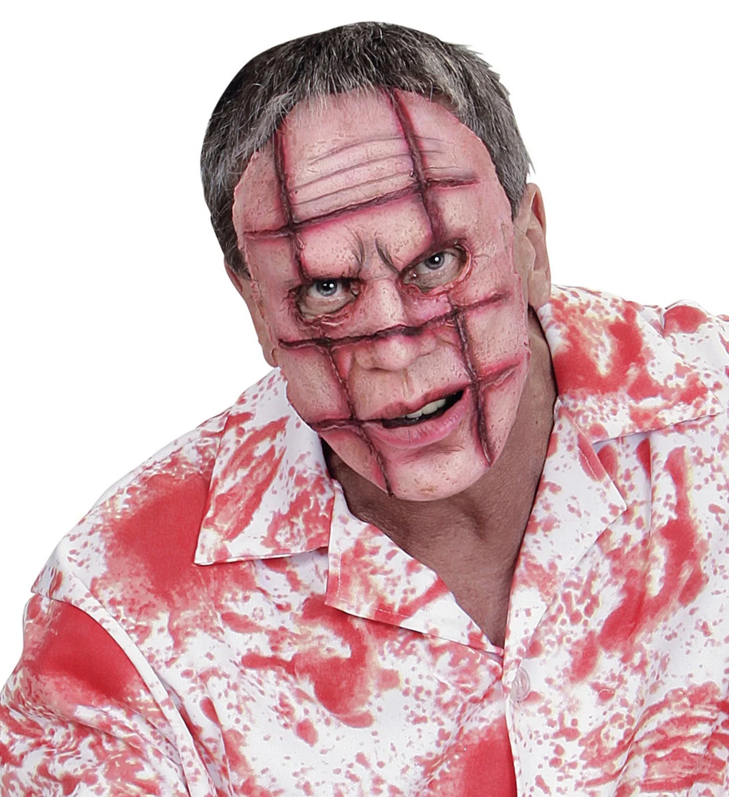 Máscara con Cicatrices Accesorios Halloween Widmann