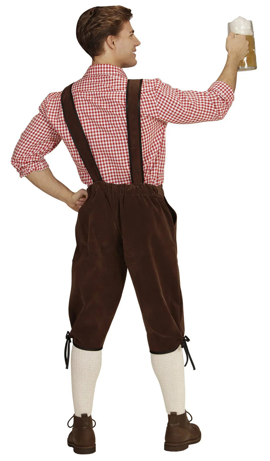 Pantalón Oktoberfest Marrón para Hombre Oktoberfest Widmann