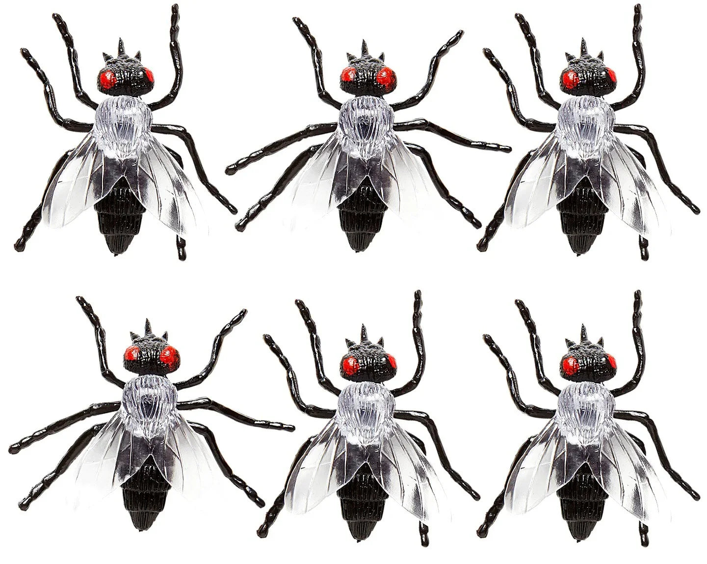 Set Moscas para Decoración de Halloween Decoración Halloween Widmann