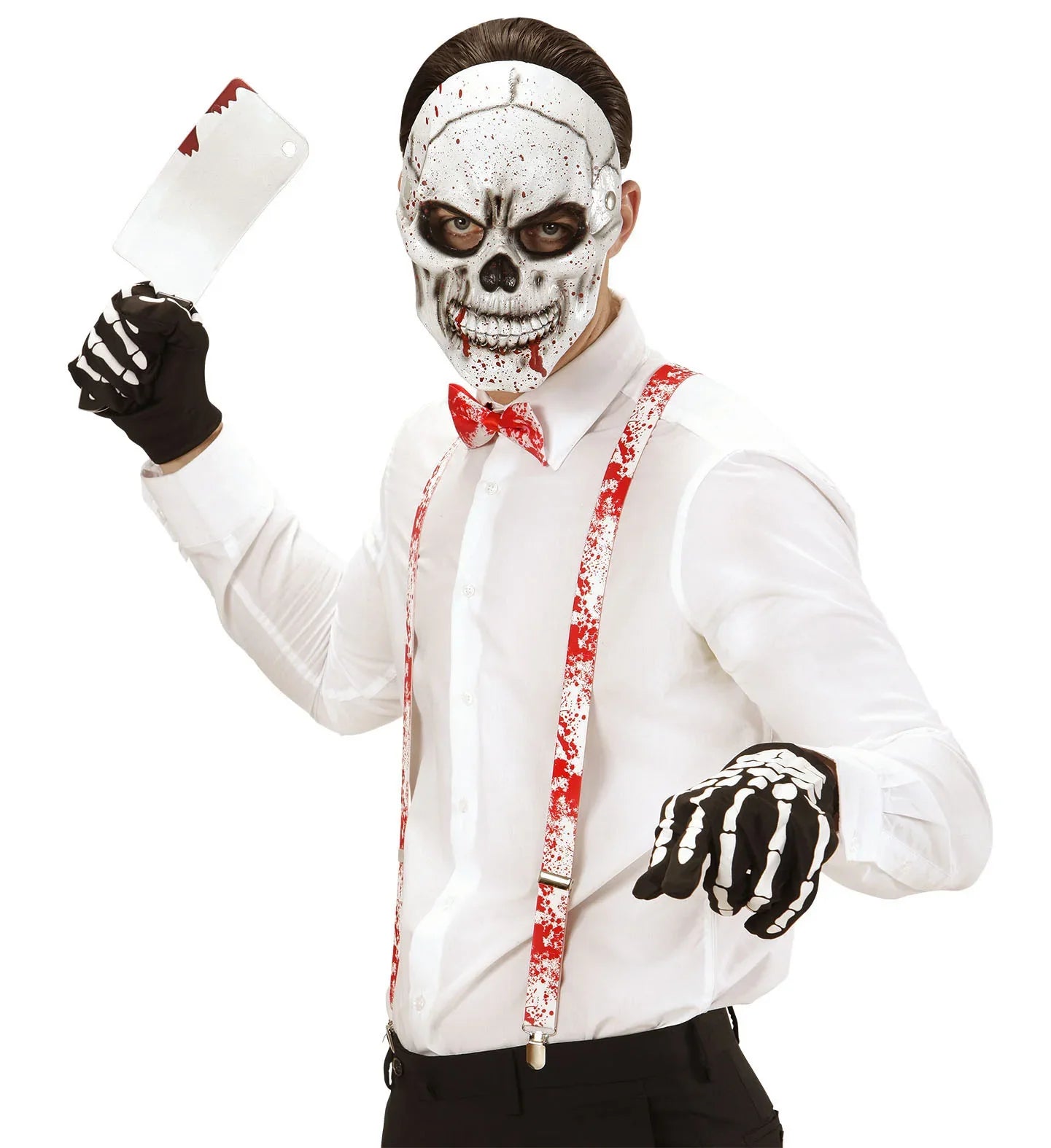 Machete de Carnicero Ensangrentado Accesorios Halloween Widmann