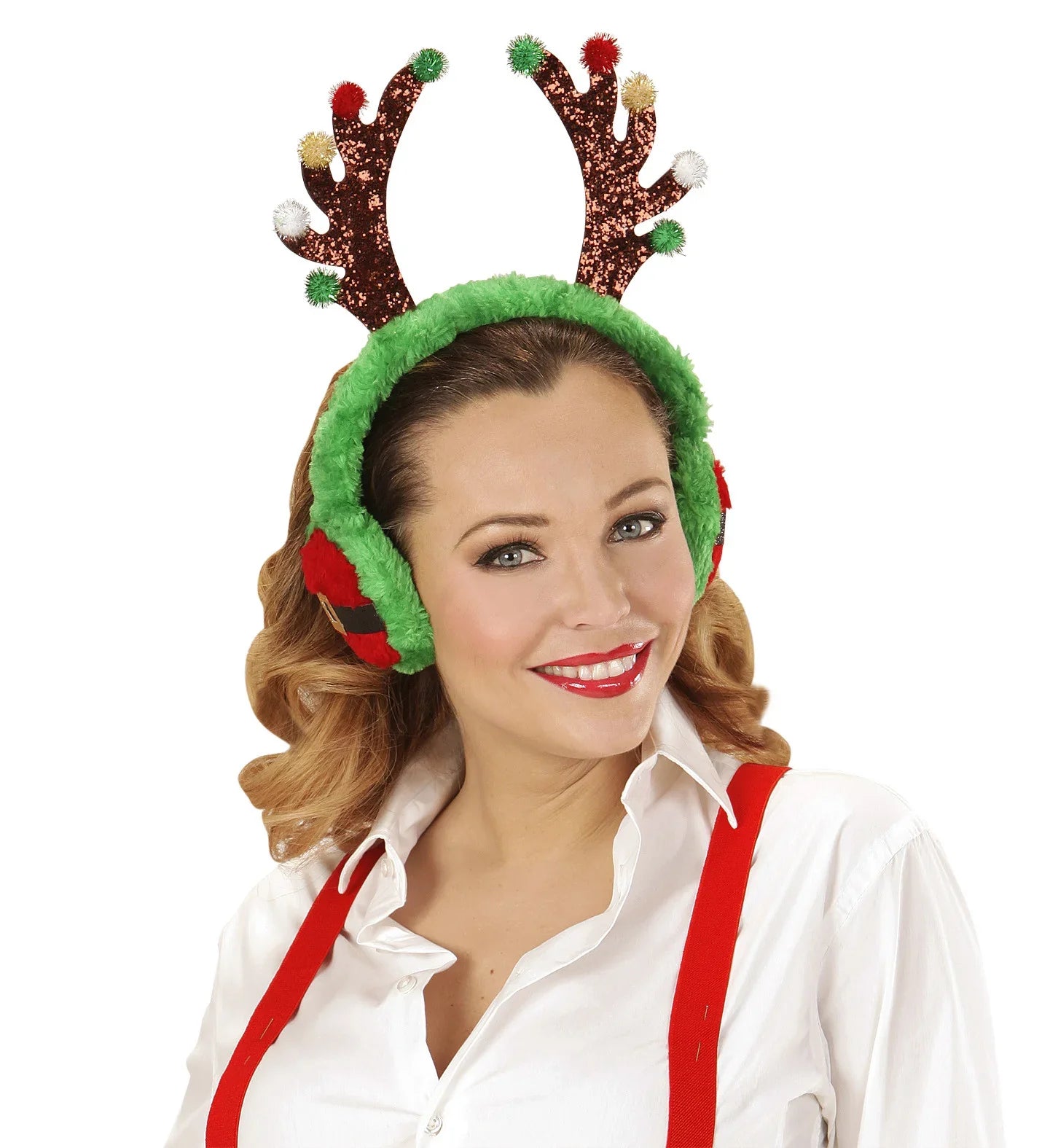 Orejeras de Reno de Papá Noel Complementos Navidad Widmann