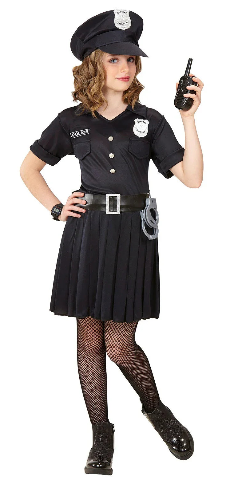 Disfraz de Policía Infantil para Niña Policías y Presos Widmann