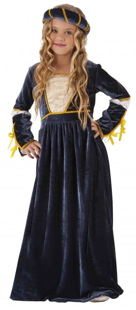 Disfraz de Julieta Medieval para Niña Medieval Infantiles Rubies