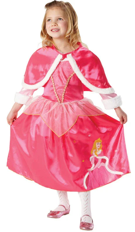Disfraz de Bella Durmiente con Capa para Niña Princesas y Príncipes Infantiles Rubies
