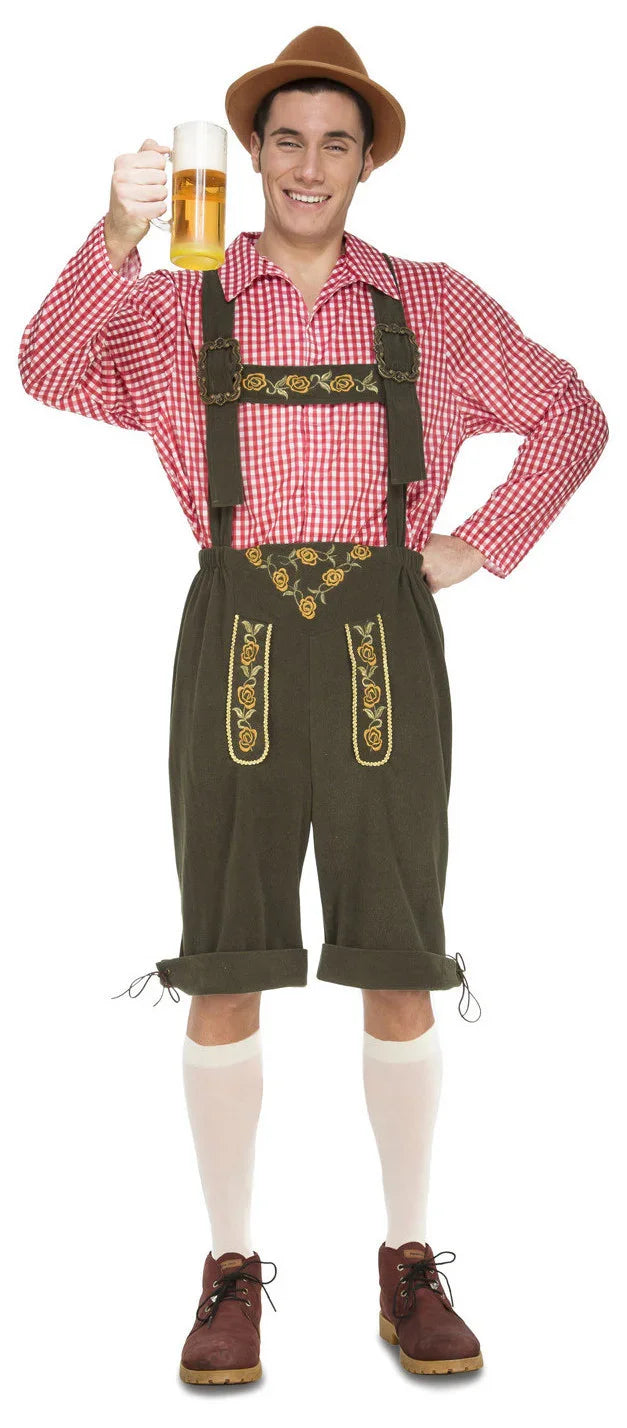 Disfraz de Alemán Oktoberfest para Hombre Tiroleses Oktoberfest Viving