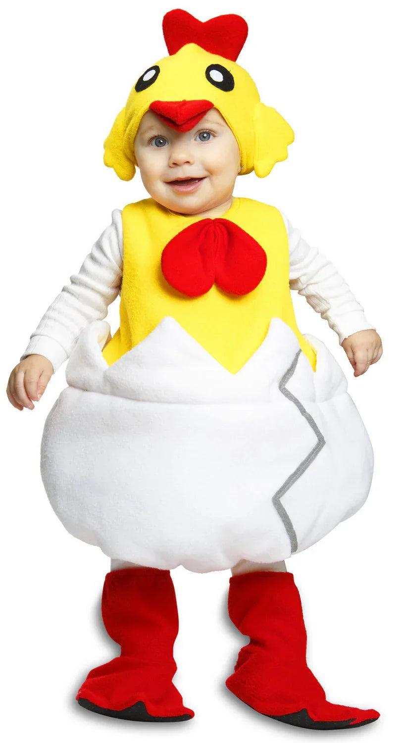 Disfraz de Pollito en Huevo Infantil Pollo y Gallina Viving