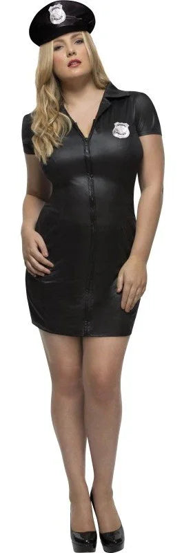 Disfraz de Policía en Talla Grande para Mujer Polis y presos Smiffys