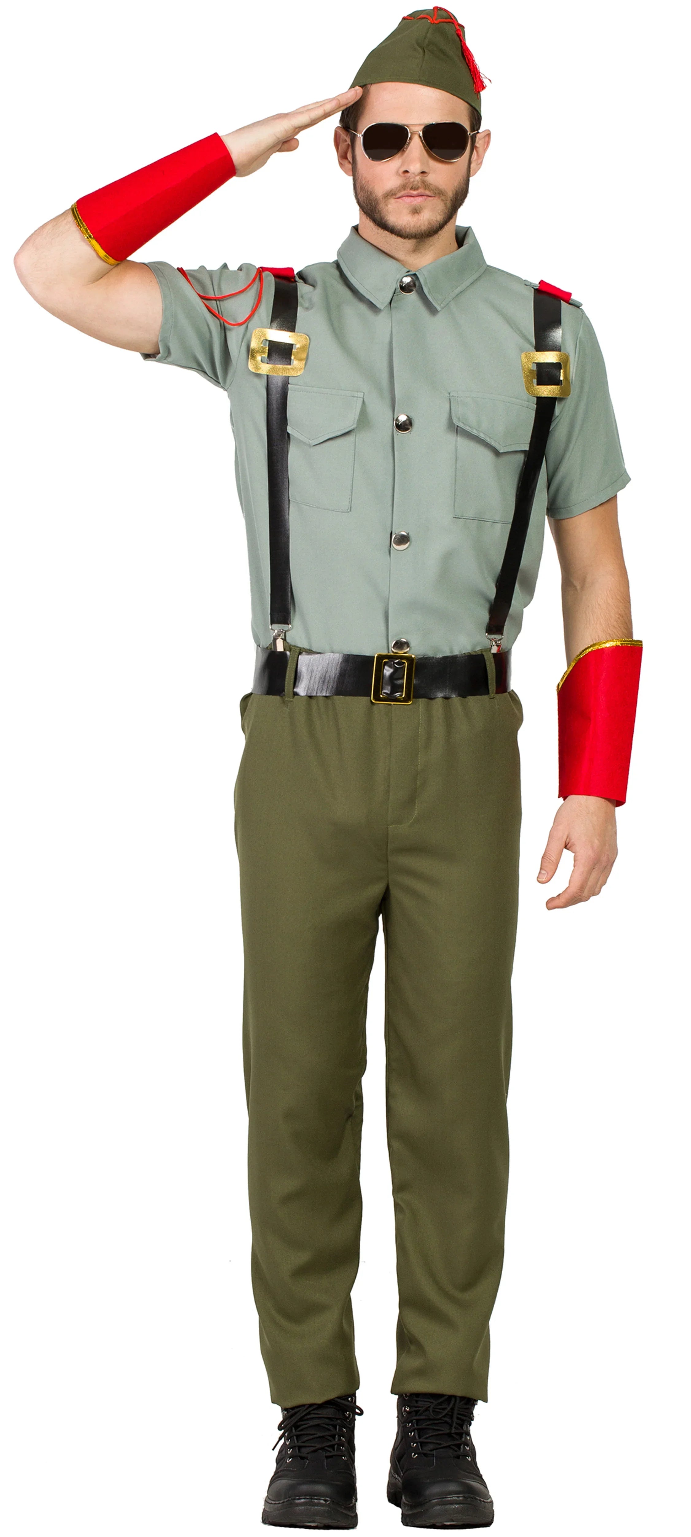 Disfraz de Legionario para Hombre Militares y Soldados Kimokawaii