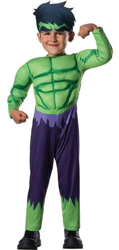 Disfraz de Hulk para Bebé Superhéroes Infantiles Rubies