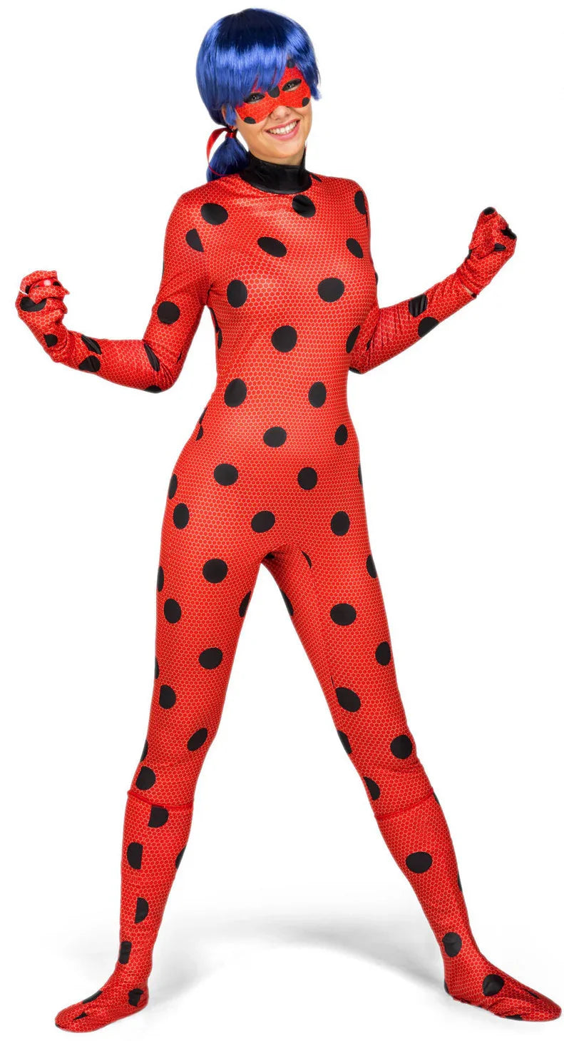 Disfraz de LadyBug para Adulto LadyBug y CatNoir Viving