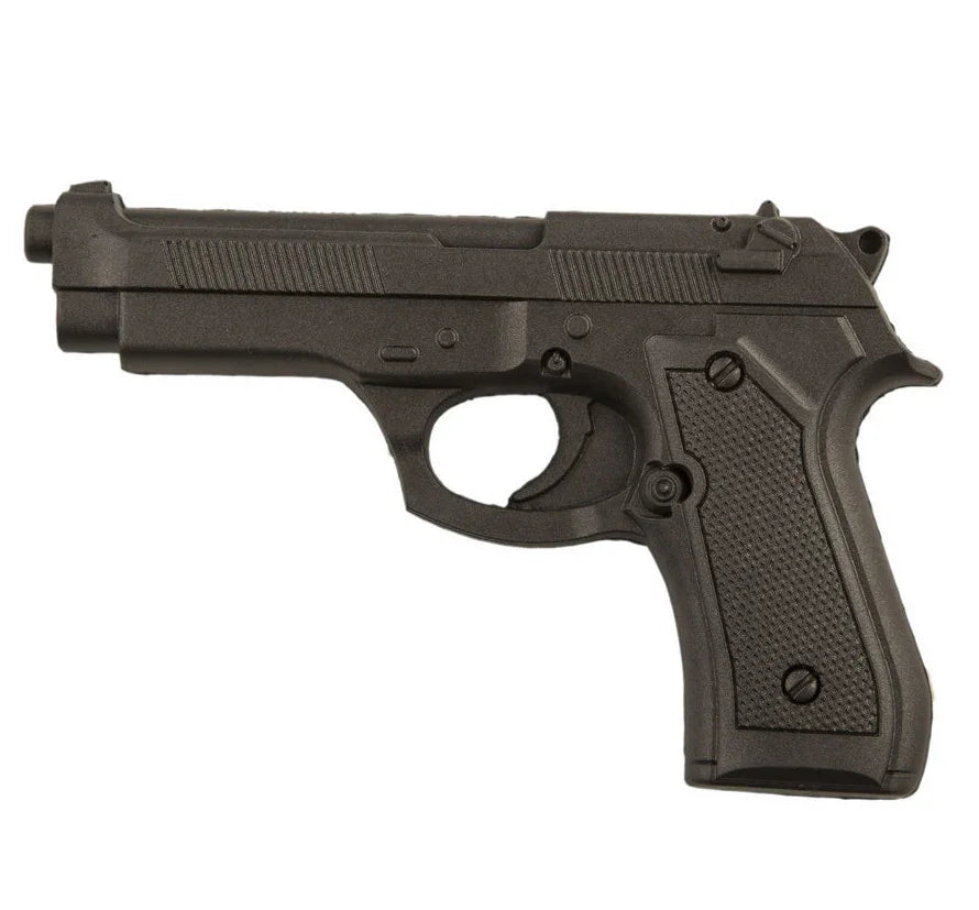 Pistola Negra Efecto Real de Foam Pistolas, Rifles y Metralletas Viving