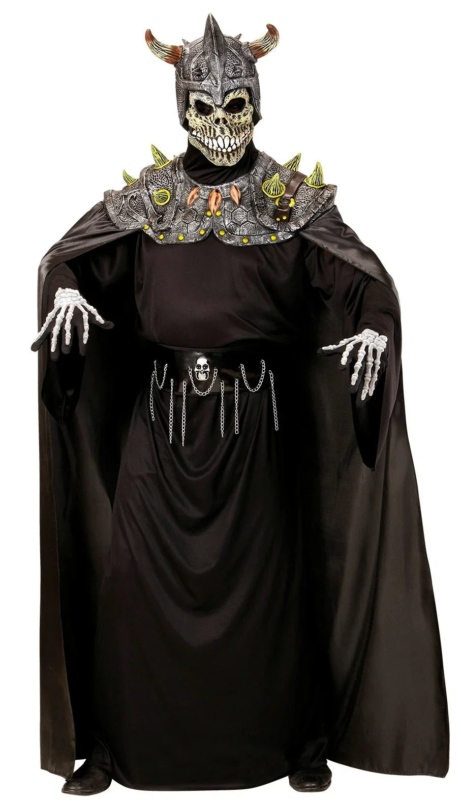 Disfraz de Esqueleto Vikingo con Máscara Esqueletos Widmann