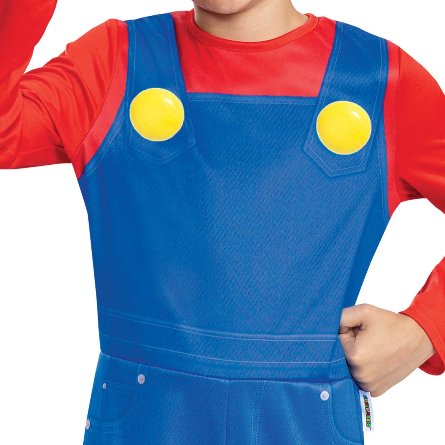 Disfraz de Super Mario Oficial Infantil Super Mario Bros y Luigi Partilandia