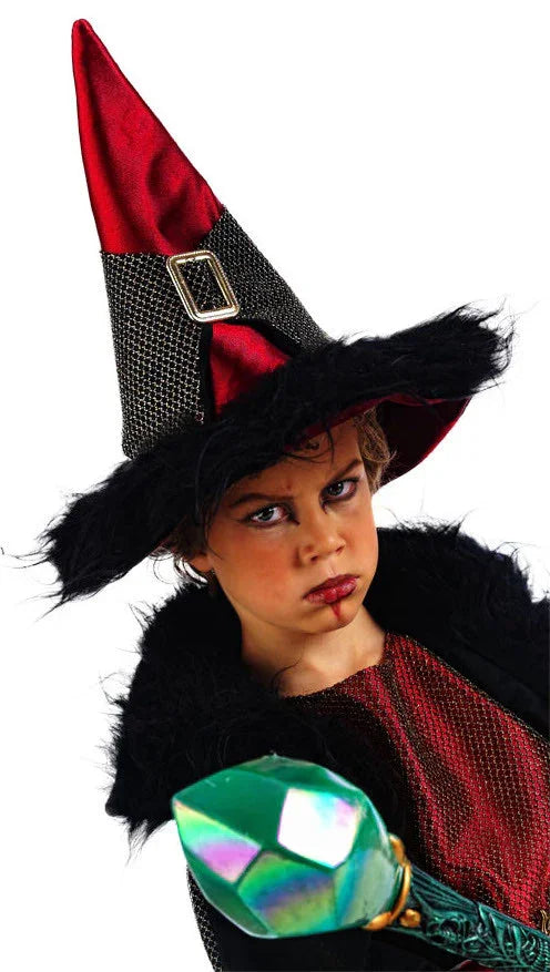 Disfraz de Brujo Granate Premium para Niño Brujas Limit Sport