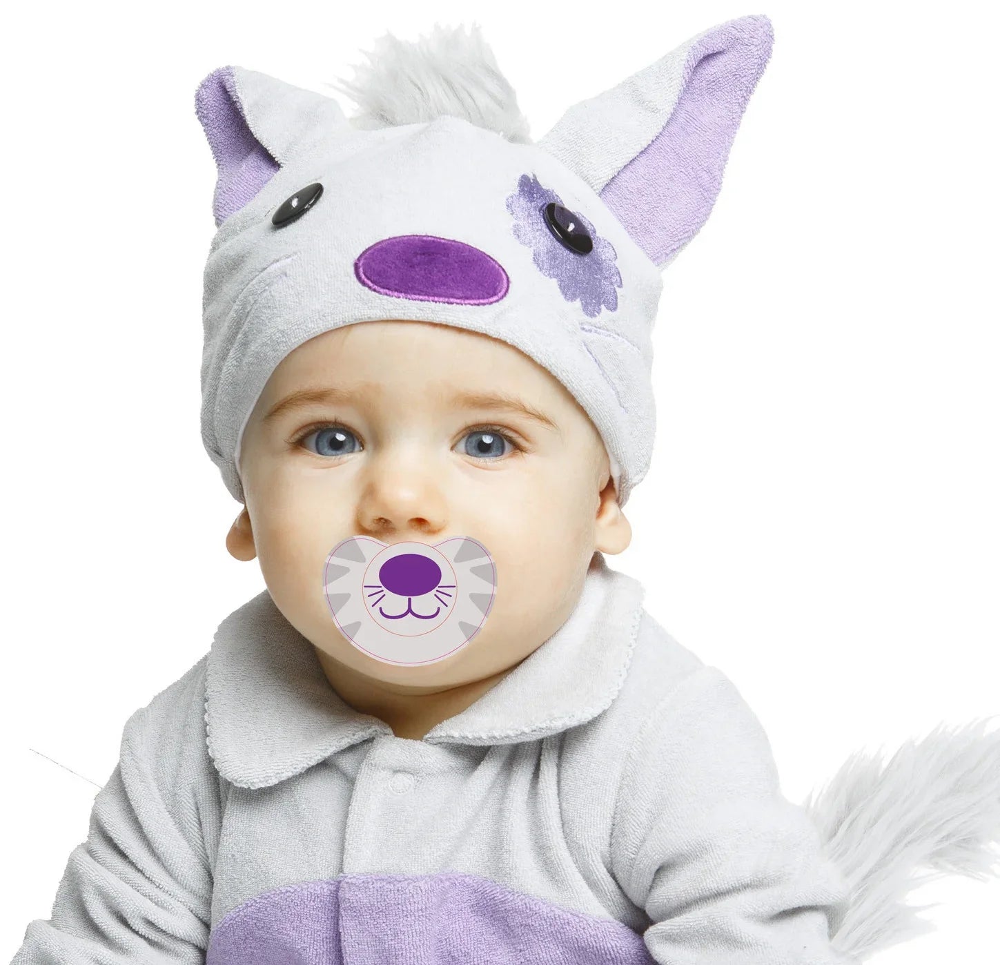 Disfraz de Gatito para Bebé con Chupete Gato Viving