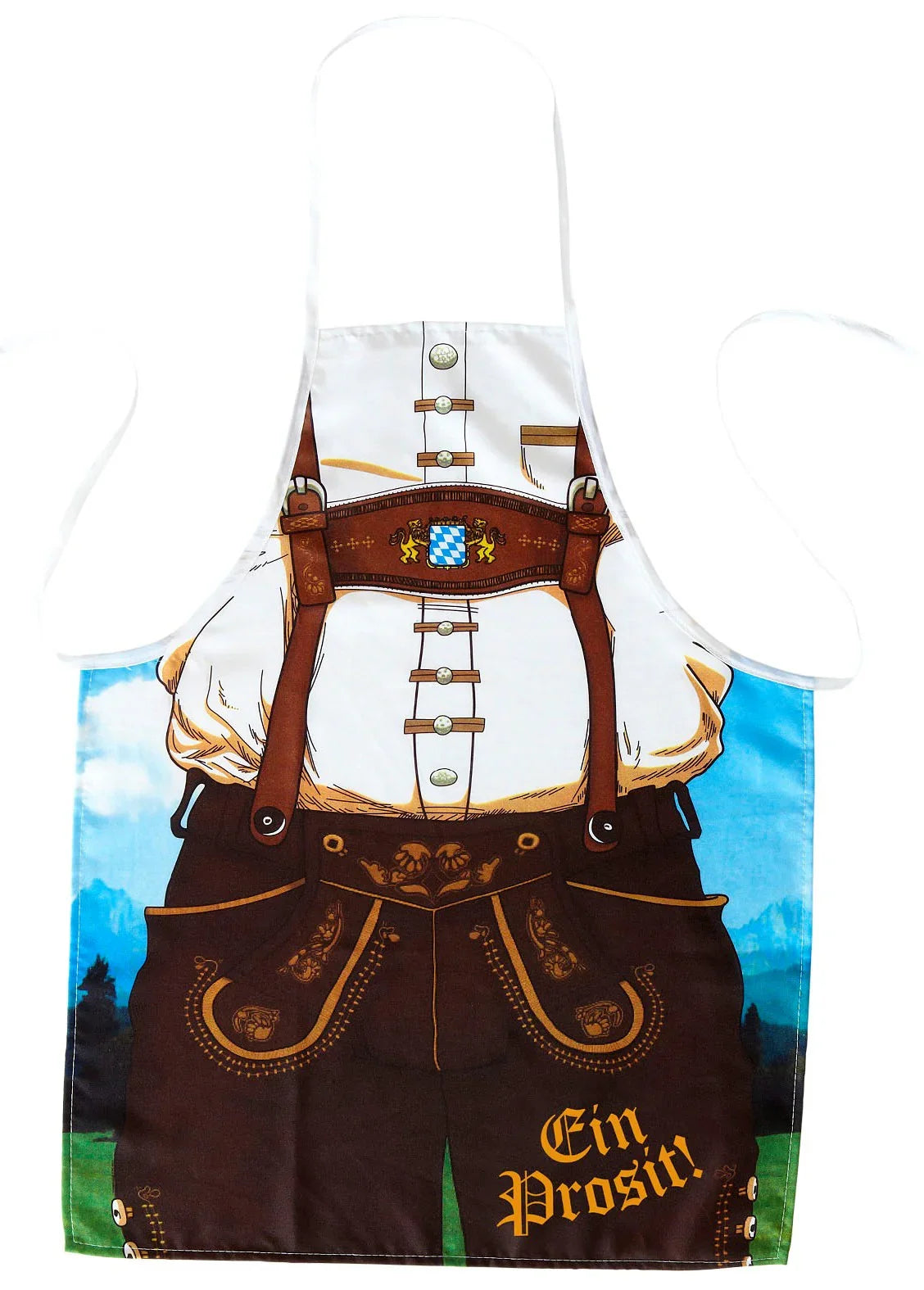 Delantal Bávaro de Oktoberfest para Hombre Complementos Oktoberfest Widmann