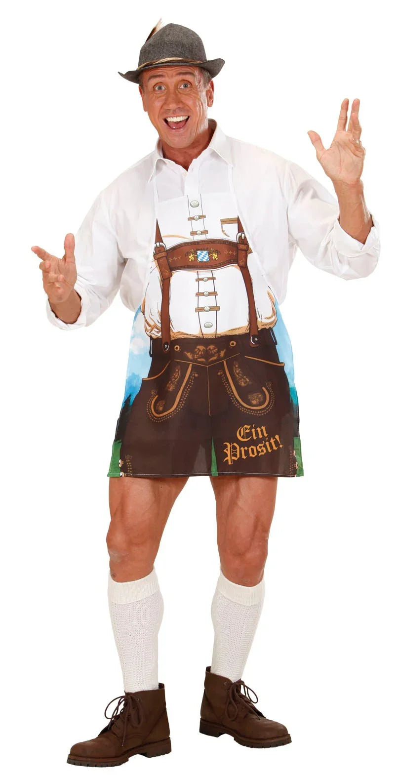 Delantal Bávaro de Oktoberfest para Hombre Complementos Oktoberfest Widmann