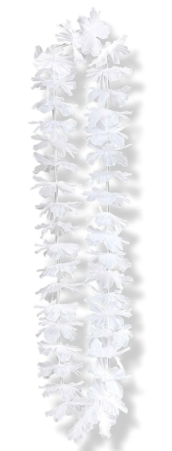 Collar Hawaiano de Flores Blancas Complementos Hawaianos Guirca