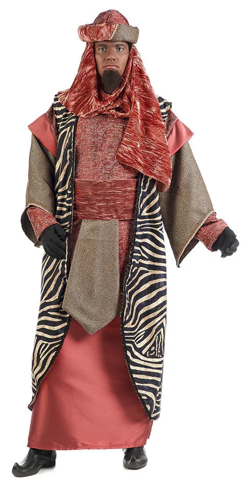 Disfraz de Rey Mago Baltasar Deluxe para Hombre Reyes Magos y Pajes Limit Sport