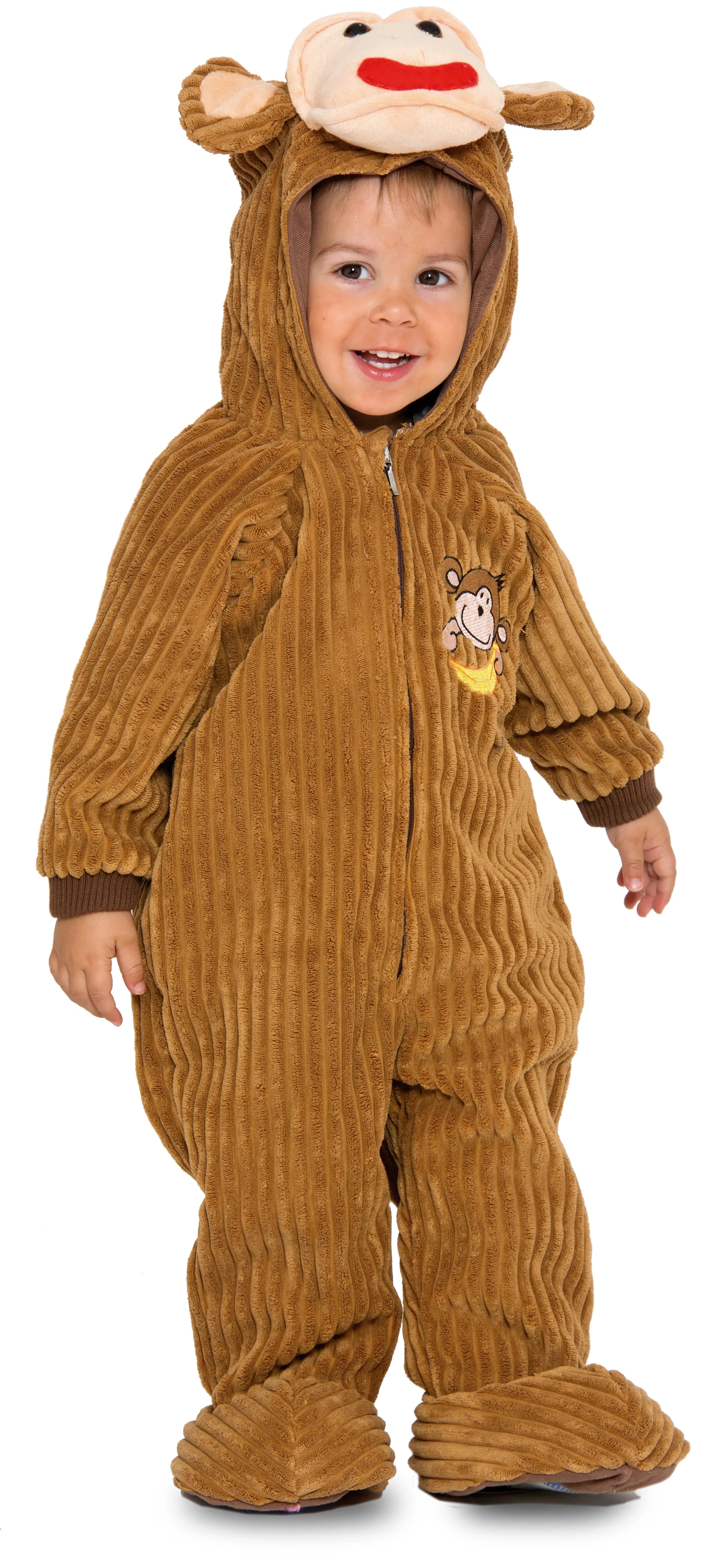 Disfraz de Monito de Pana para Niño Mono y Gorila EuroCarnavales