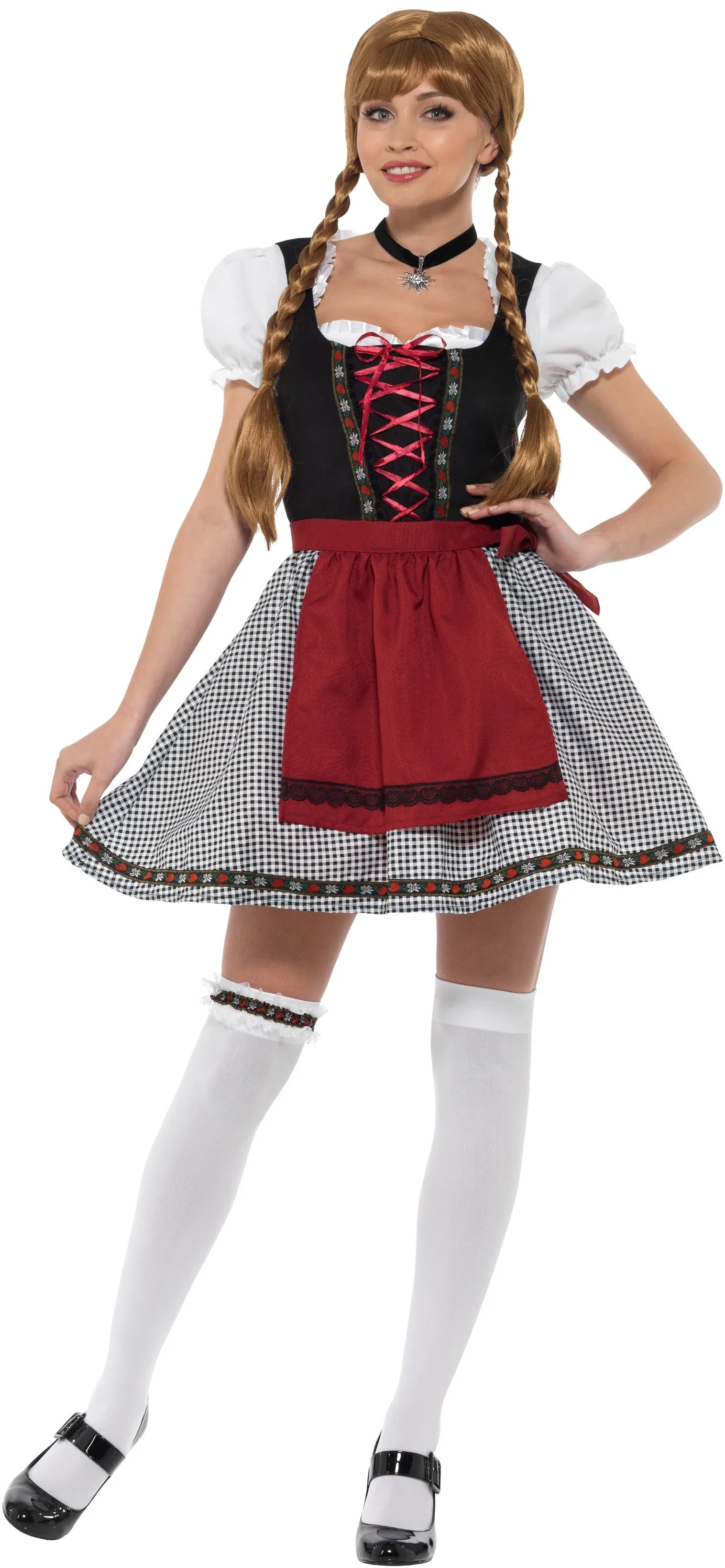 Disfraz de Bávara Elegante para Mujer Tiroleses Oktoberfest Smiffys