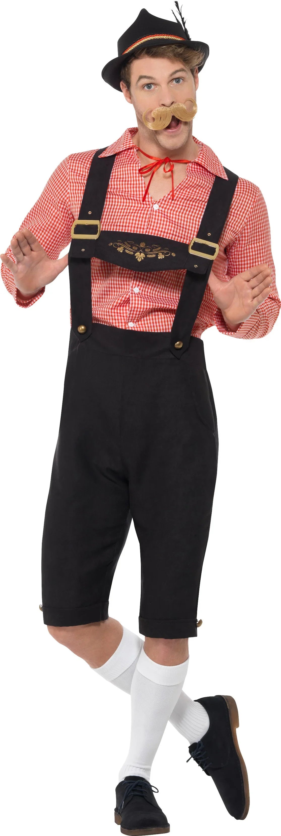 Disfraz de Bávaro Elegante para Hombre Tiroleses Oktoberfest Smiffys