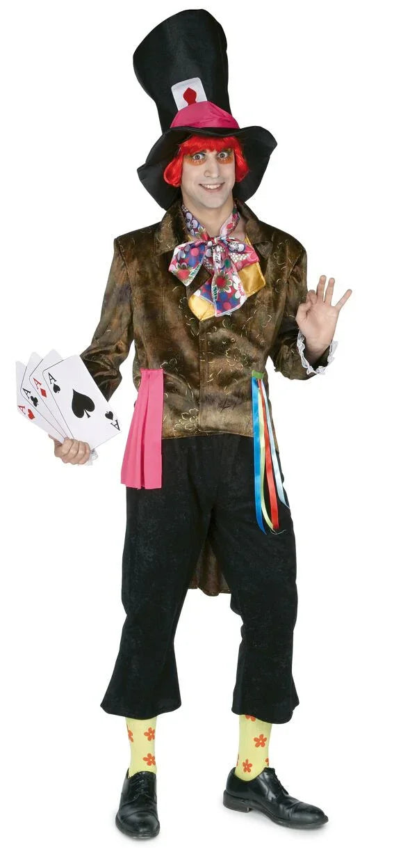 Disfraz de Sombrerero Loco para Adulto Alicia en el País de las Maravillas El Rey del Carnaval