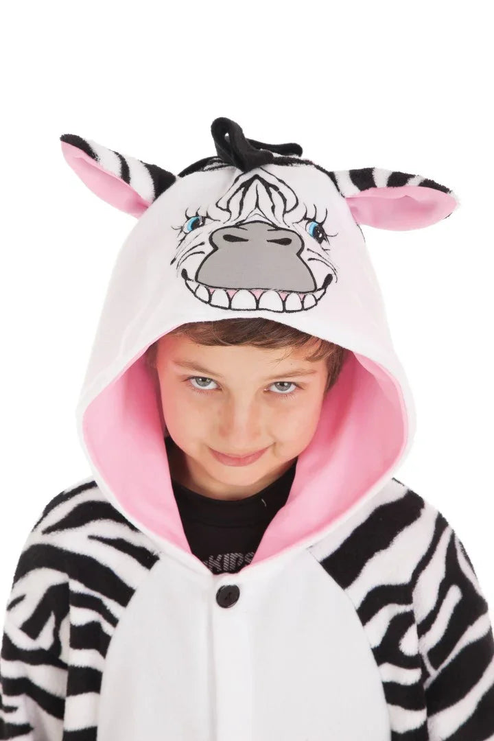 Disfraz de Cebra Pijama para Niños Animales Infantiles Llopis